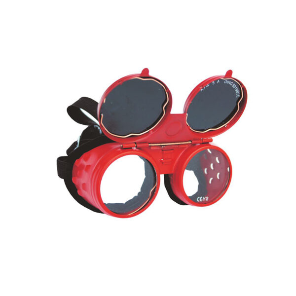 Okulary Spawalnicze ochronne uchylne Metalowe C0071