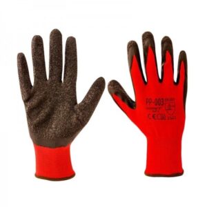 Rękawice robocze Poliuretan czerwone PP-004 rozmiar 10