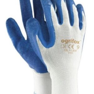 Rękawice robocze OX OGRIFOX niebieskie 10