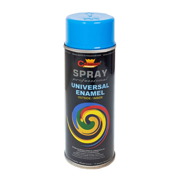 Spray Emalia uniwersalna niebieska 400 ml Champion